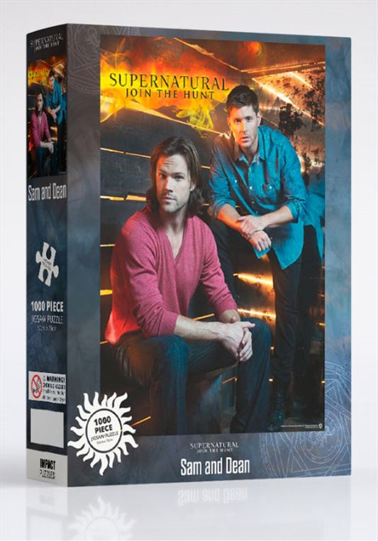 Supernatural - Sam And Dean 1000 Piece Puzzle