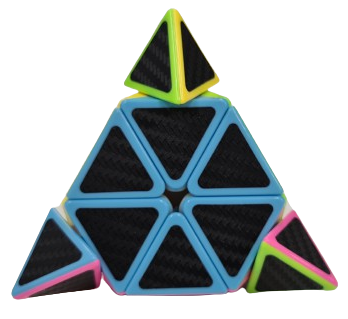 Educational Toy Triangle Speed Cube Pyramid Brain Teaser Puzzle Magic